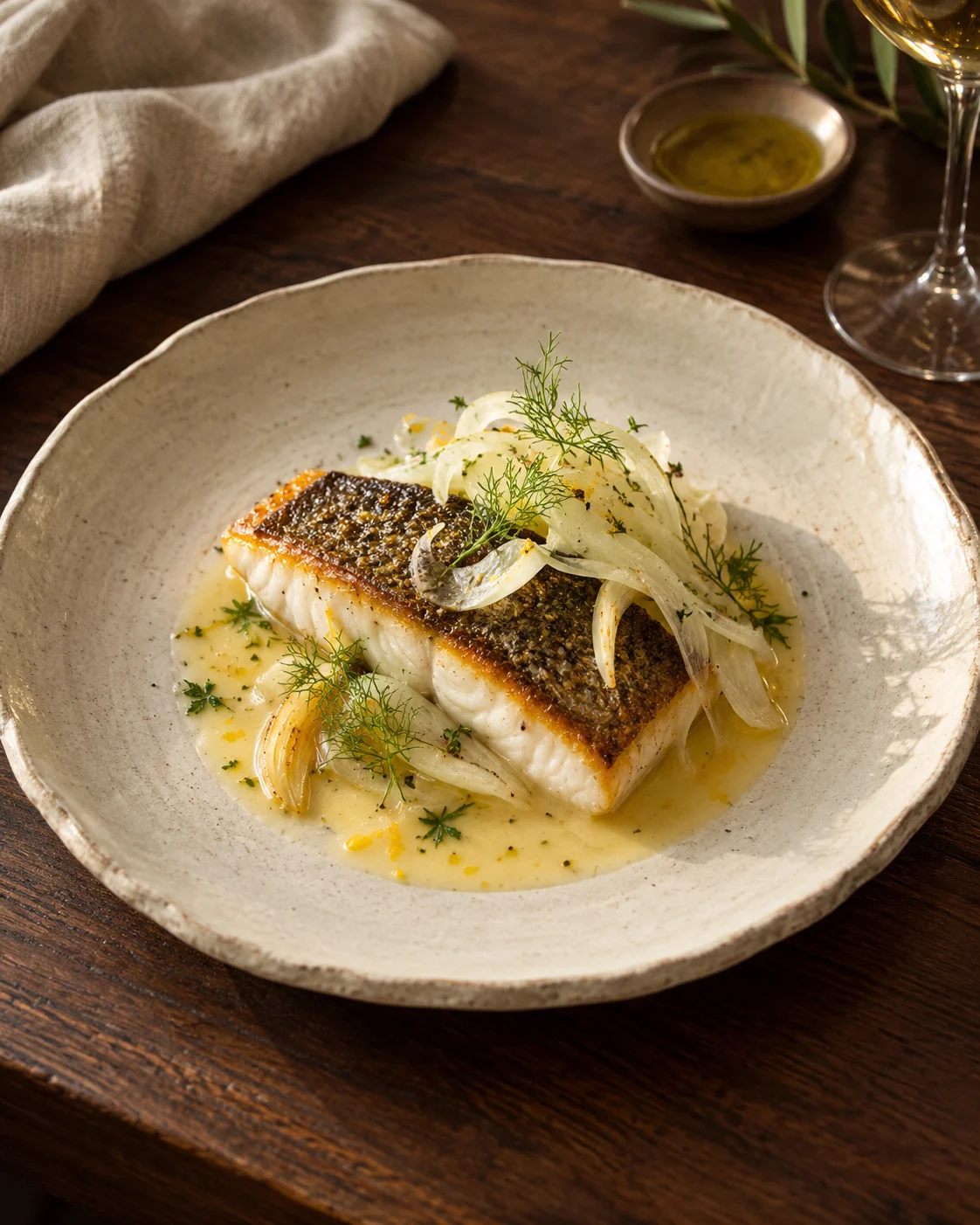 Poisson, agrume — Maison Sepia
